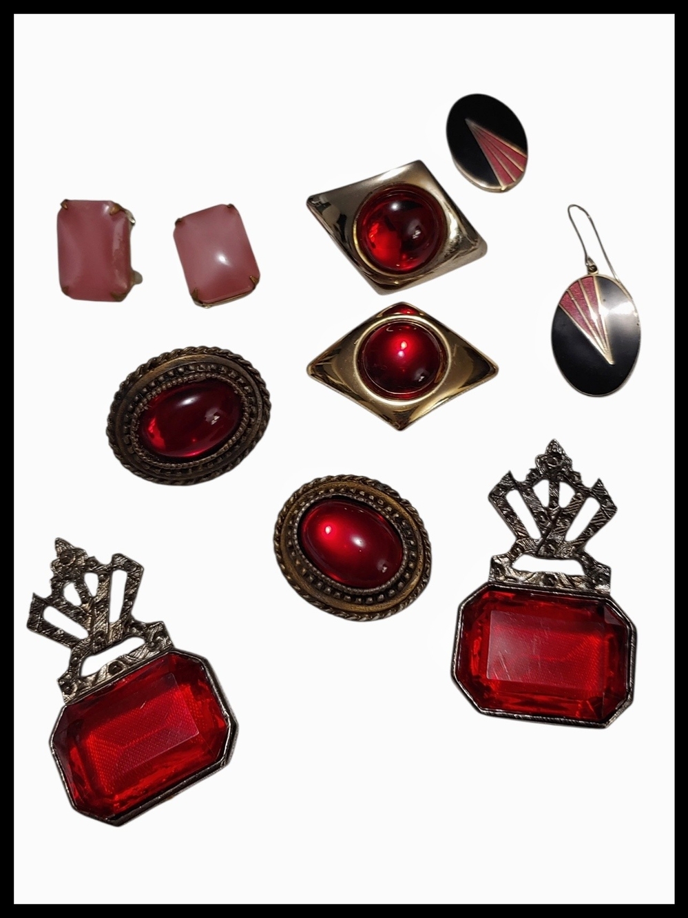 Vintage Jewelry Parts for Craft or Repair